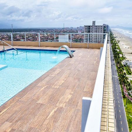 プライア・グランデApto C Wi-Fi A Beira-Mar Na Praia Jardim Real Spアパートメント エクステリア 写真