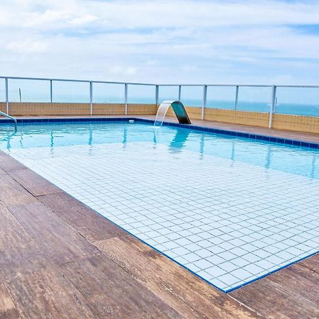 プライア・グランデApto C Wi-Fi A Beira-Mar Na Praia Jardim Real Spアパートメント エクステリア 写真