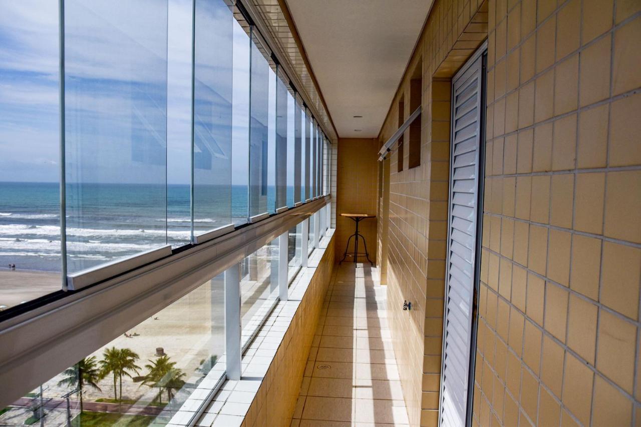 プライア・グランデApto C Wi-Fi A Beira-Mar Na Praia Jardim Real Spアパートメント エクステリア 写真